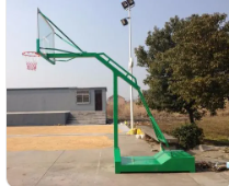 作为体育器材的篮球架需要保养和清洁